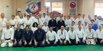 Плановый аттестационный семинар по Айкидо и Айкидзюдзюцу Yoseikan в Санкт-Петербурге.